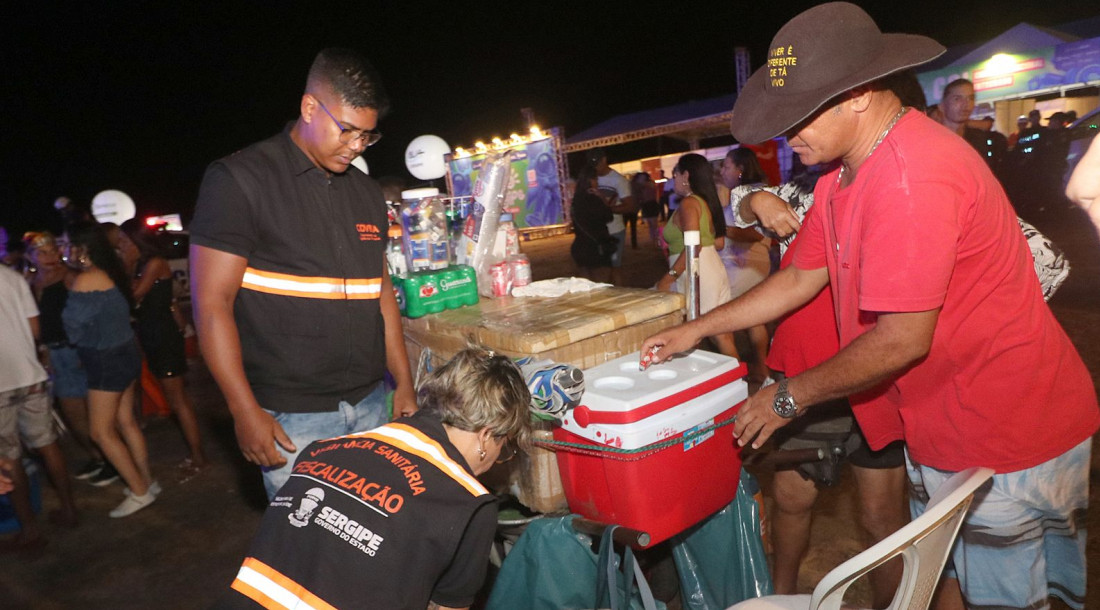 Vigilância Sanitária Estadual reforça fiscalização de alimentos no Verão Sergipe no Abaís