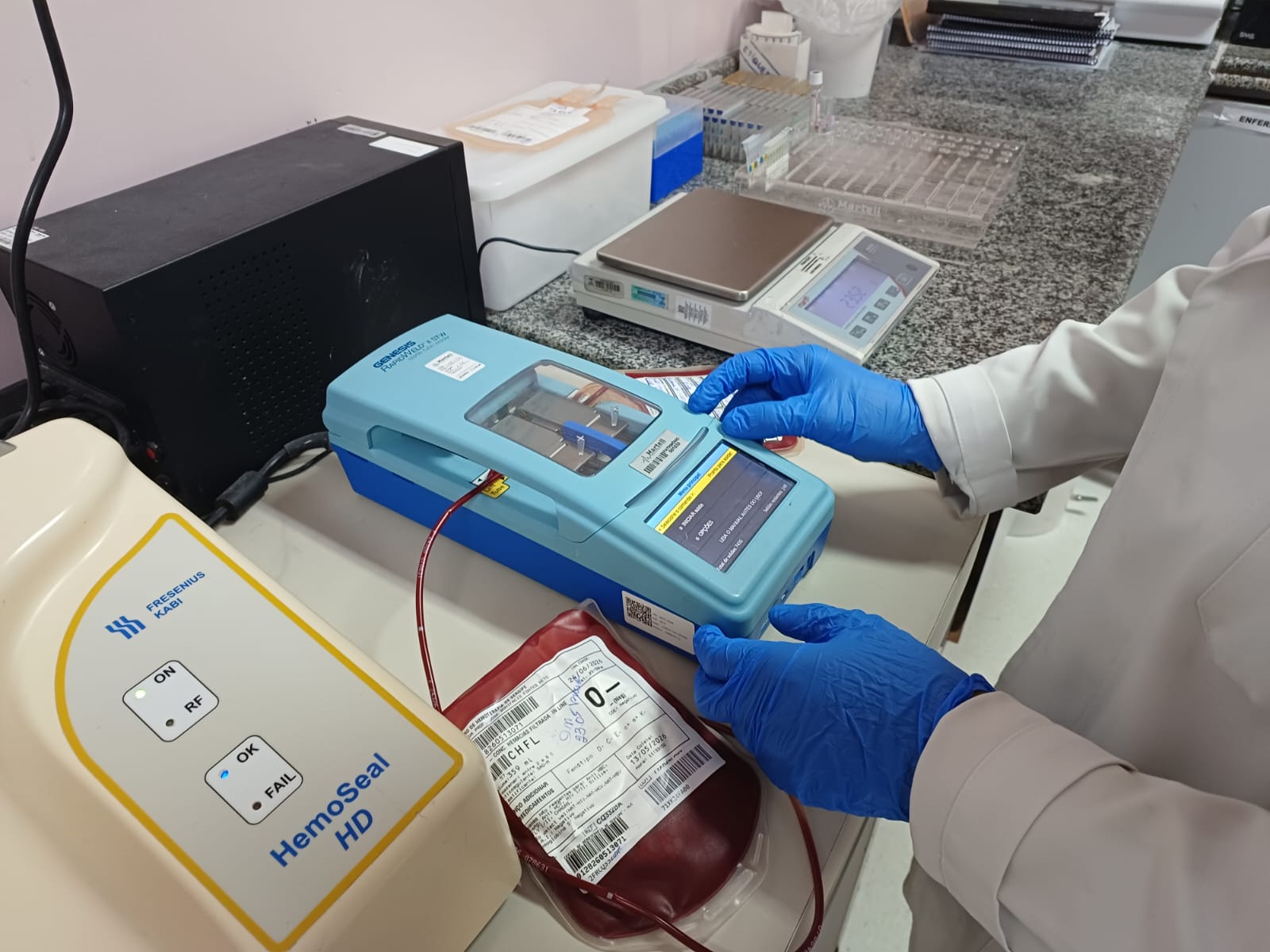 Maternidade Nossa Senhora de Lourdes oferta serviço de transfusão sanguínea para mães e recém-nascidos
