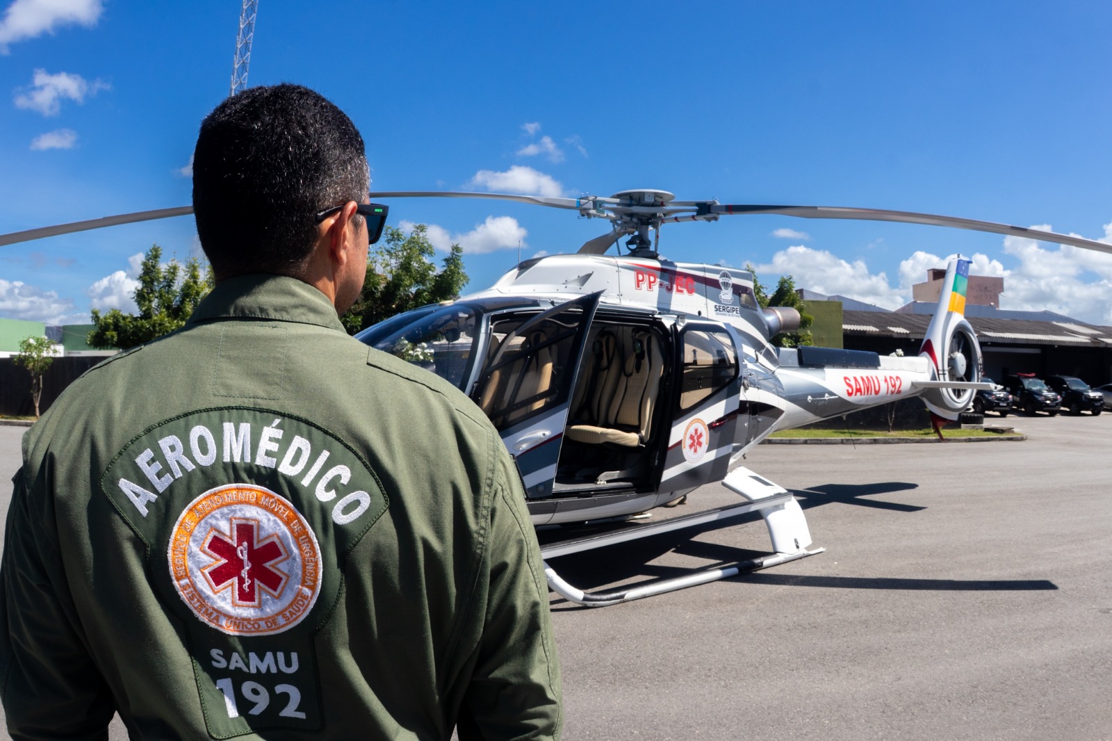 Nova aeronave do Samu 192 Sergipe reforça qualidade e segurança do serviço aeromédico